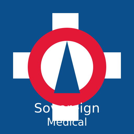 Sovereign Medical logo DrawGPT Fun & Free AI Art Generator that