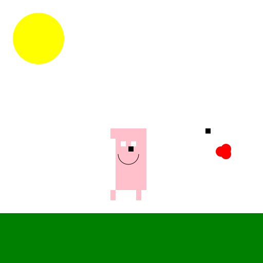 Pig in a Meadow - AI Prompt #4731 - DrawGPT