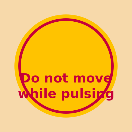 'do not move while pulsing' - AI Prompt #47423 - DrawGPT