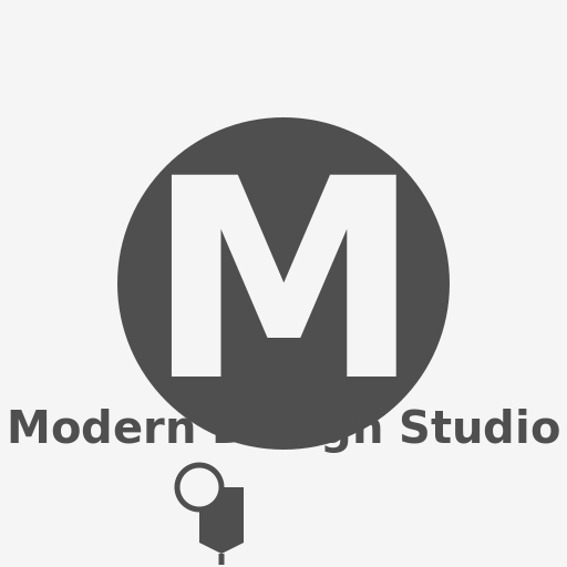 Modern Design Studio Logo - AI Prompt #47813 - DrawGPT