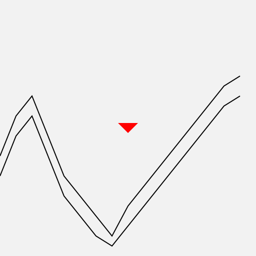 Moving Average Crossover Sell Signal Drawing - AI Prompt #47930 - DrawGPT