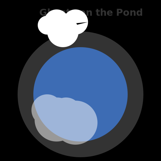 Ghosts on the pond - DrawGPT