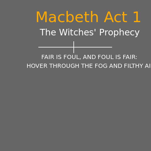 The Witches' Prophecy - AI Prompt #48193 - DrawGPT