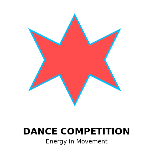 Abstract Dance Competition Logo - AI Prompt #48590 - DrawGPT