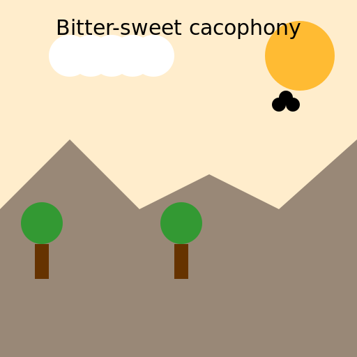Bitter-sweet cacophony - AI Prompt #48675 - DrawGPT