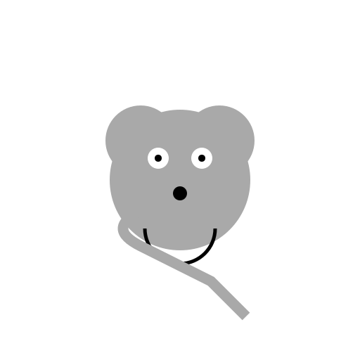 Unhappy Mouse with Tail - AI Prompt #49020 - DrawGPT