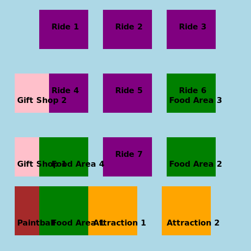 Map of Funland Theme Park - AI Prompt #49050 - DrawGPT