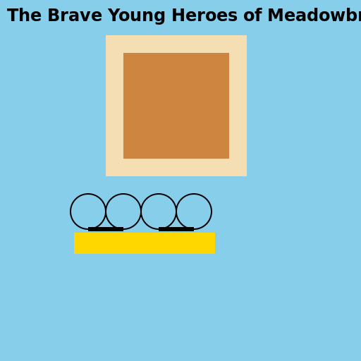 The Brave Young Heroes of Meadowbrook Elementary - AI Prompt #49167 - DrawGPT
