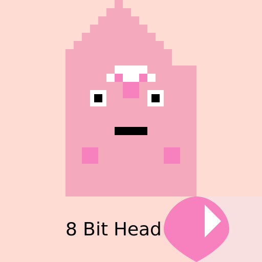 8 Bit Head - AI Prompt #49260 - DrawGPT