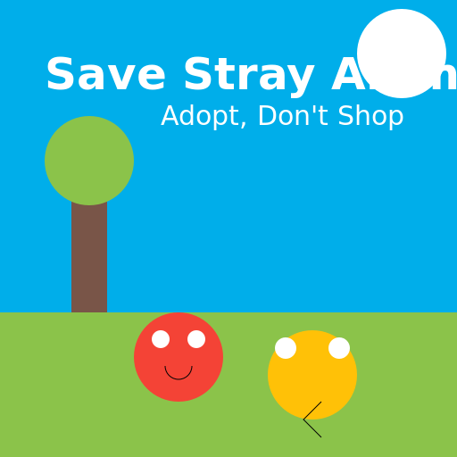 Saving Stray Animals Poster - AI Prompt #49309 - DrawGPT