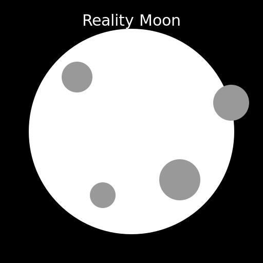 Reality Moon Image - AI Prompt #50275 - DrawGPT