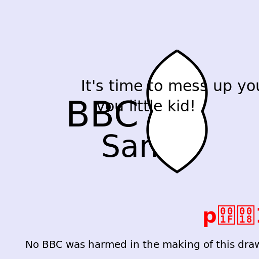 BBC and Sandy Words - AI Prompt #50421 - DrawGPT