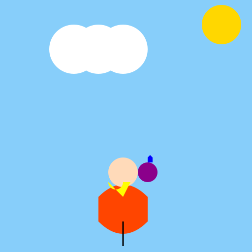 Sponge and Octopus on Hot Air Balloon - AI Prompt #50445 - DrawGPT