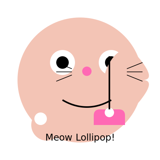 A Cat with a Lollipop - AI Prompt #50628 - DrawGPT
