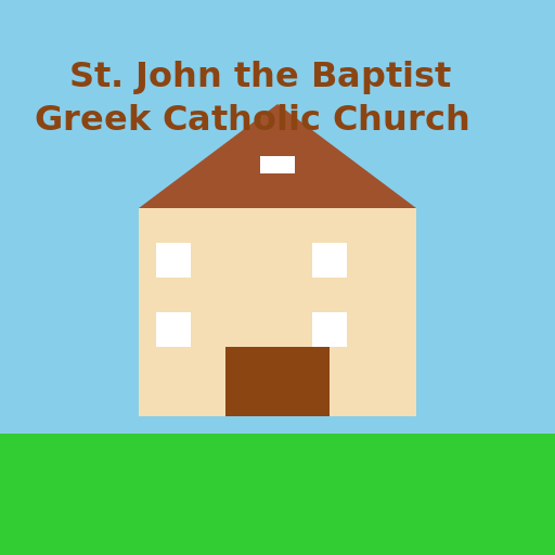 St. John the Baptist Greek Catholic Church - AI Prompt #50924 - DrawGPT