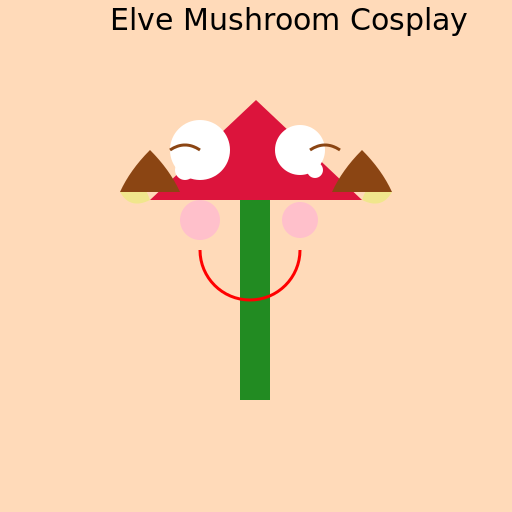 Elve Mushroom Cosplay - AI Prompt #51230 - DrawGPT