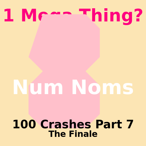 100 crashes part 7. 1 mega thing? (The Finale) logo - AI Prompt #51464 - DrawGPT