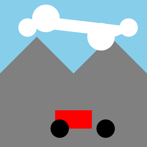 Mountain Scenery with Car and Clouds Less Detailed - AI Prompt #51608 - DrawGPT