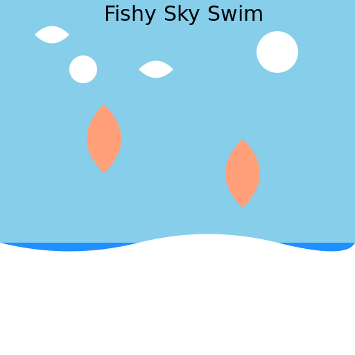 Fishy Sky Swim - AI Prompt #51952 - DrawGPT