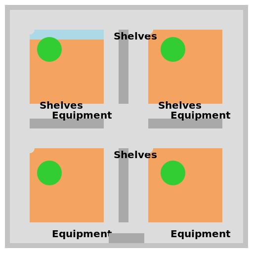 Sample Layout for Maintenance Department of Level 4 Hospital in Kenya - AI Prompt #52130 - DrawGPT