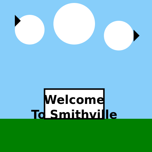 Welcome to Smithville - a peaceful town - AI Prompt #52923 - DrawGPT