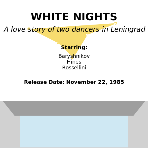 White Nights Movie Poster - AI Prompt #53284 - DrawGPT