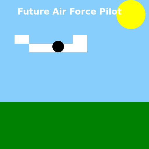 Future Air Force Pilot - AI Prompt #53424 - DrawGPT