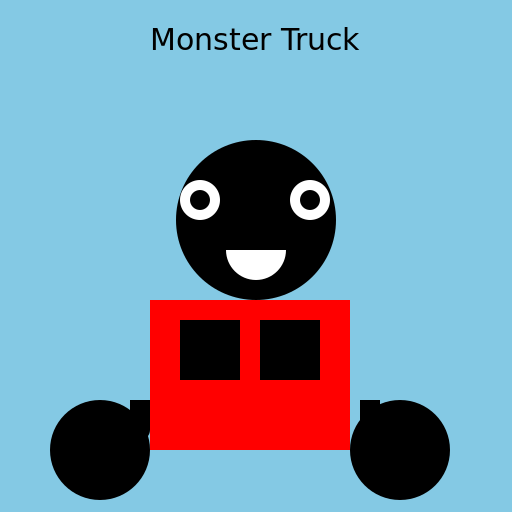 Monster Truck - AI Prompt #53428 - DrawGPT