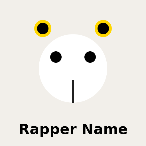 Cartoonese Maltese Puppy Logo for Rapper - AI Prompt #53680 - DrawGPT