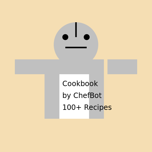 Cookbook with a Robot Cover - AI Prompt #54126 - DrawGPT