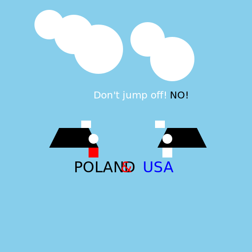 Poland and USA on helicopter - New Year's Eve 2014 - AI Prompt #54144 - DrawGPT