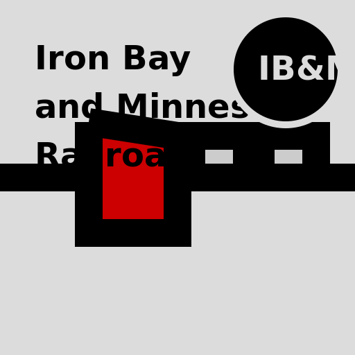 Iron Bay and Minnesota Railroad Logo - AI Prompt #54240 - DrawGPT
