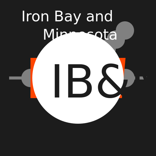 Iron Bay and Minnesota Railroad Logo - AI Prompt #54241 - DrawGPT