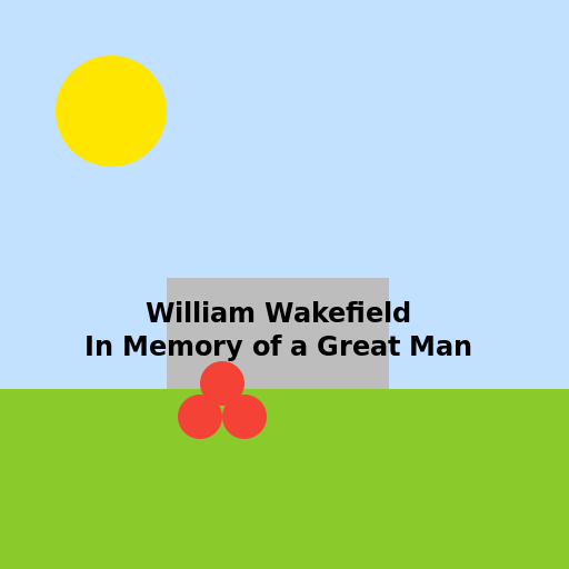 William Wakefield Memorial - AI Prompt #54426 - DrawGPT