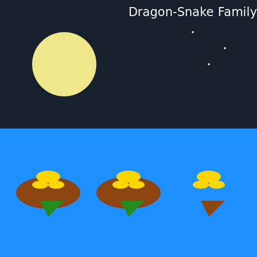 Dragon-Snake Child Born in Ocean at Night - AI Prompt #54751 - DrawGPT
