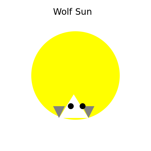 Wolf sun - AI Prompt #55201 - DrawGPT