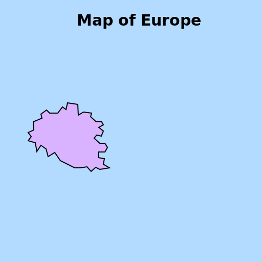 Map of Europe - AI Prompt #55671 - DrawGPT