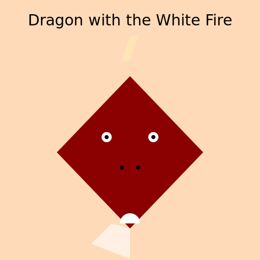 Dragon with the white fire - AI Prompt #55765 - DrawGPT