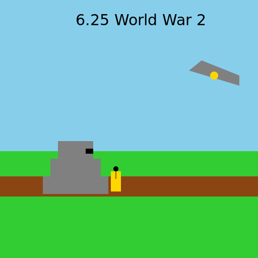 6.25 World War 2 - AI Prompt #56234 - DrawGPT