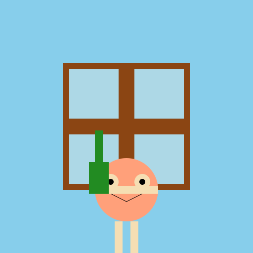 A Boy Looking Through a Window - AI Prompt #56855 - DrawGPT