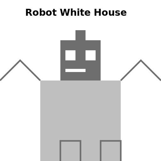 Draw the White House with a robotic twist - AI Prompt #57405 - DrawGPT