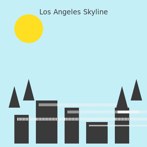 Los Angeles Skyline - AI Prompt #57453 - DrawGPT