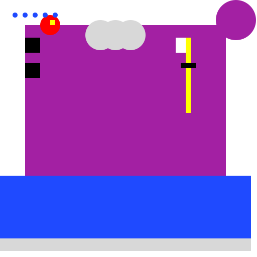 Purple Yacht - AI Prompt #579 - DrawGPT