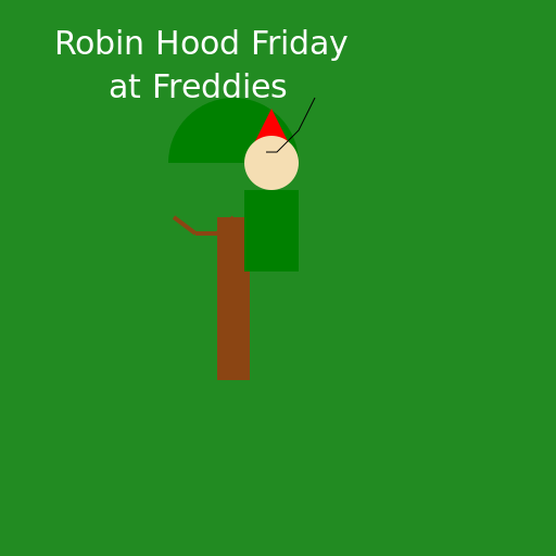 Robin Hood Friday at Freddies - AI Prompt #58037 - DrawGPT