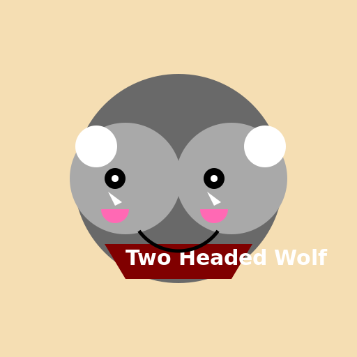 Two Headed Wolf Family Crest - AI Prompt #58190 - DrawGPT