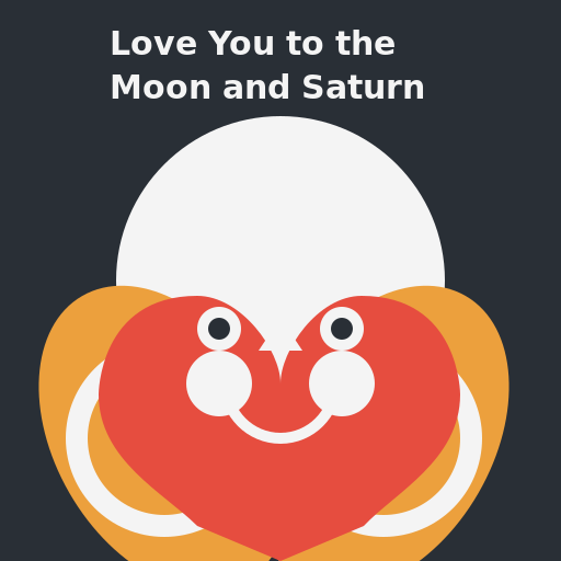 Love You to the Moon and Saturn - AI Prompt #58260 - DrawGPT