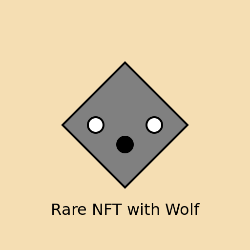 Rare NFT with Wolf - AI Prompt #58557 - DrawGPT