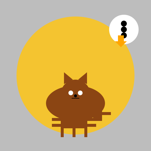 Dog on Jupiter That's one small step for a dog, one giant leap for