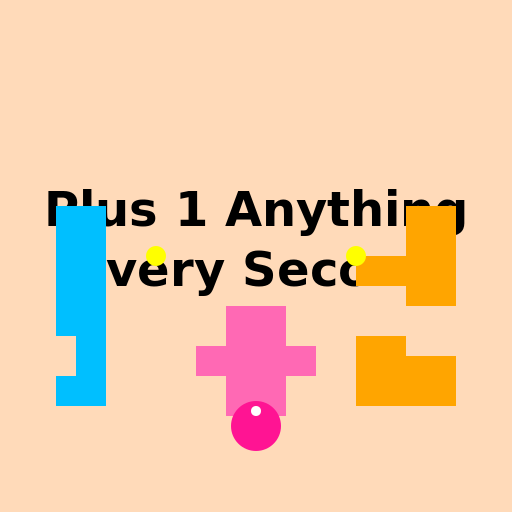 Plus 1 Anything Every Second Logo - AI Prompt #58653 - DrawGPT