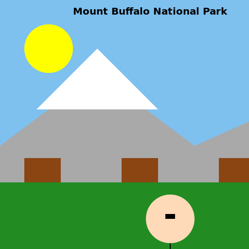 Mount Buffalo National Park - DrawGPT